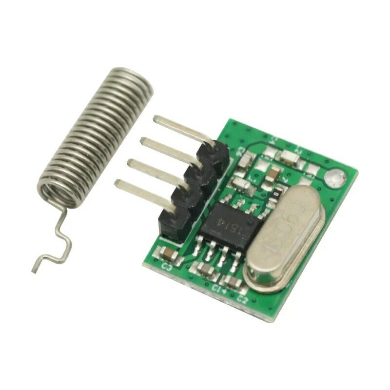 1 Stuks 433 Mhz Rf Ontvanger En Zender Module 433 Mhz Afstandsbedieningen Voor Arduino Module Board