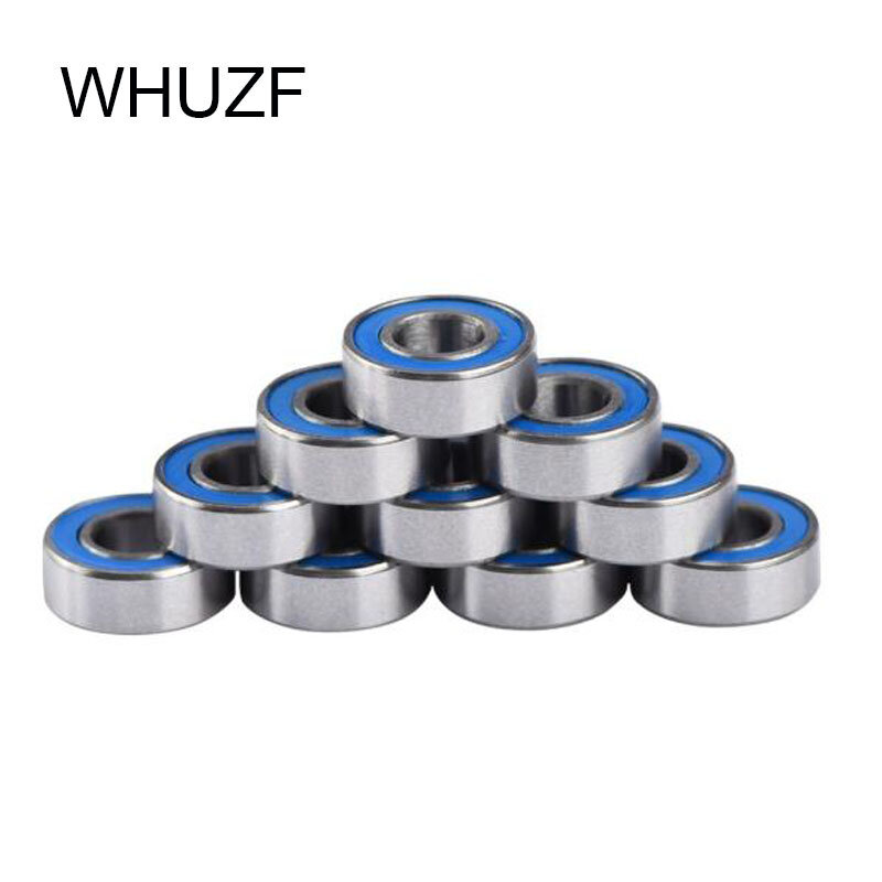WHUZF-rodamientos en miniatura MR115RS de 20/50/100 piezas, sellado azul, 5x11x4mm, ABEC-5, piezas de rodamiento de bolas para Hobby RC Car Truck