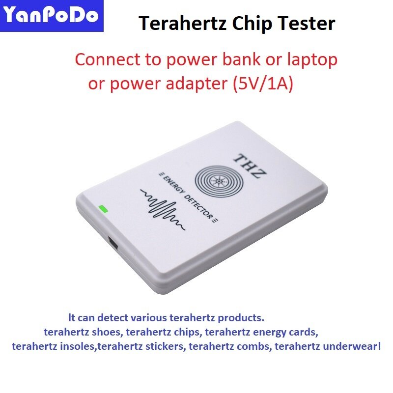 Détecteur de puce Terahertz portable, mini testeur USB, déterminer Terahertz, distance de loin 0-3m, haute sensibilité, test de puce Thz