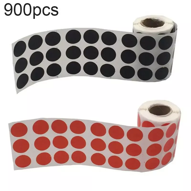900pcs/roll Target Stickers Paper Round Splatter Tool Accessories Indoor/Outdoor Patch Patches Range Equipment
