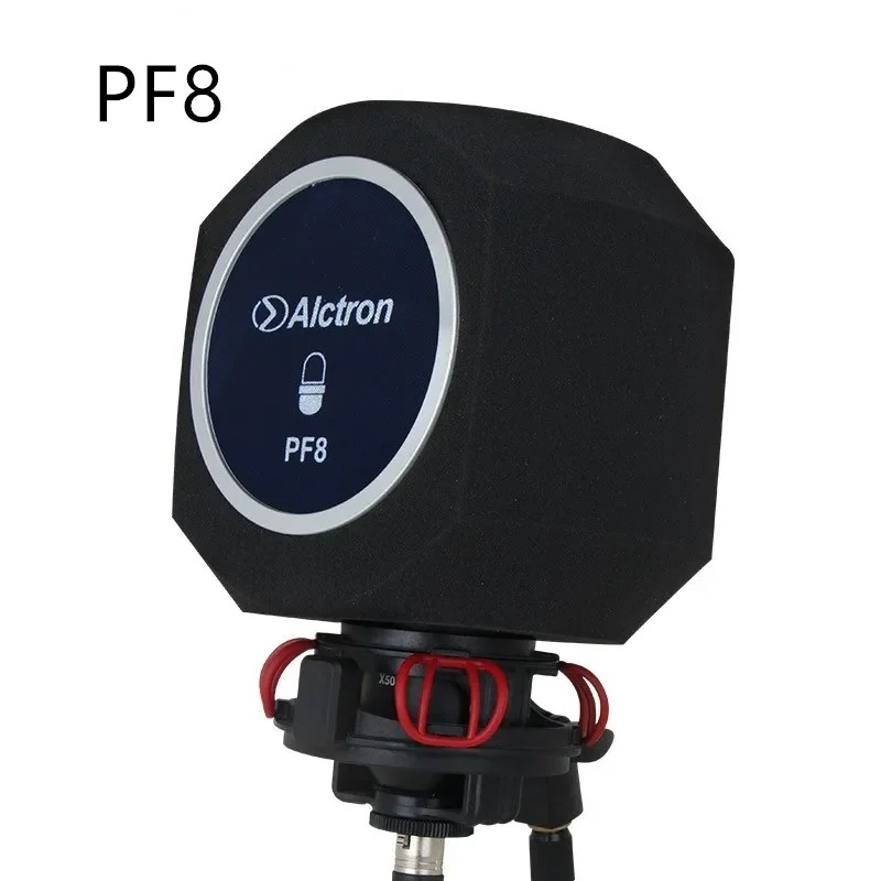 Alctron PF8 mikrofon do nagrań akcesoria mikrofon szyba przednia redukcja szumów do osobistej produkcji muzyki, transmisja internetowa na żywo