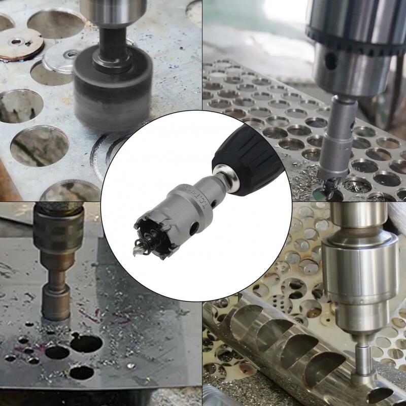 Tct Carbide Gat Zag Zware Industriële Kwaliteit Snijder Voor Roestvrij Staal Aluminium Kunststof Wolfraamcarbide Gat Boor