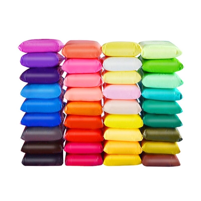 Air Dry Clay Set Unlocks Your Creativity with 24 Colorful Safe for All Age Inclusive of Tool & Comprehensive Guidebook