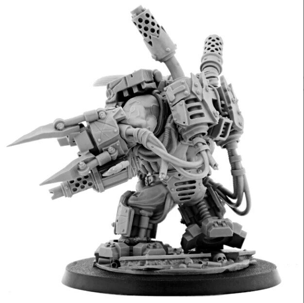 Miniature Model Kits Unpainted Wargame Exclusive ORK LOOTED DREAD BOSS