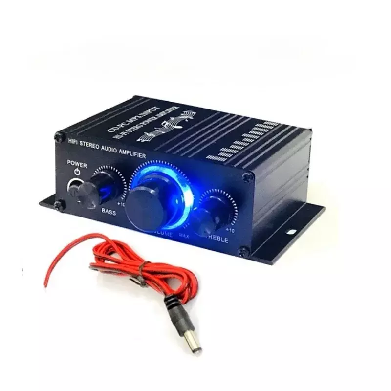Domowe wzmacniacze cyfrowe Audio basowe moc dźwięku wzmacniacz Bluetooth Hifi FM Auto muzyka głośniki z subwooferem wzmacniacze kina domowego