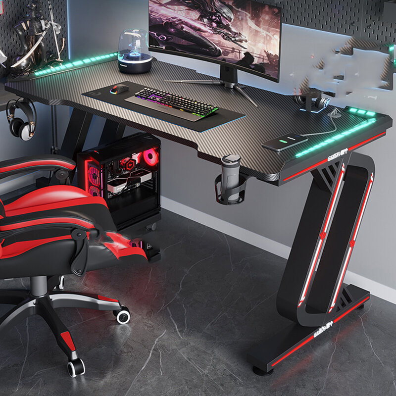 Portable Bedroom Computer Desk Gaming Standing Youth Room Gamer Desks Sedentary Auxiliary Mesa Gamer Pra Pc Office Furniture