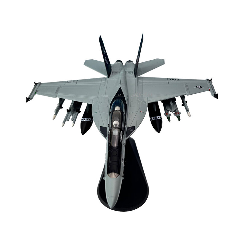 1/72 US Army F/A-18F F-18 Super Hornet F18 Shipborne Fighter selesai Diecast logam pesawat militer Model koleksi mainan atau hadiah