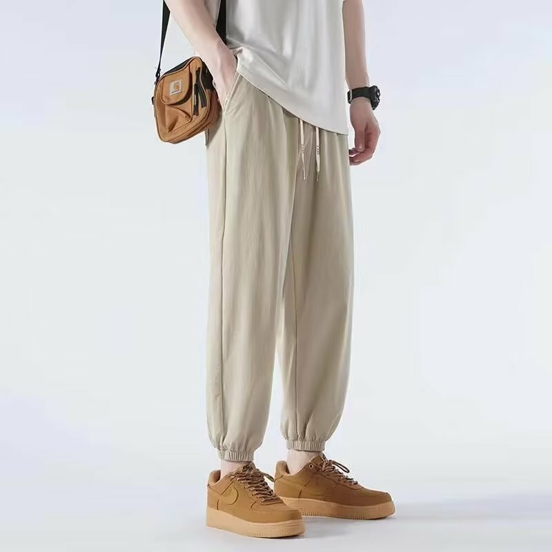 Pantalones Cargo holgados para hombre, ropa de calle masculina de estilo japonés, versátil, con bolsillos que combinan con todo, moda clásica de retazos Simple, primavera y otoño