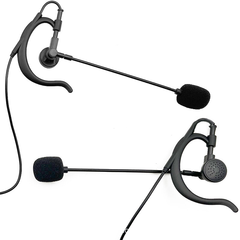 K-head 300-125 Bluetooth Ear Stick Tactical Earphones Baofeng 5R Earphones, 888S Intercom Earphones