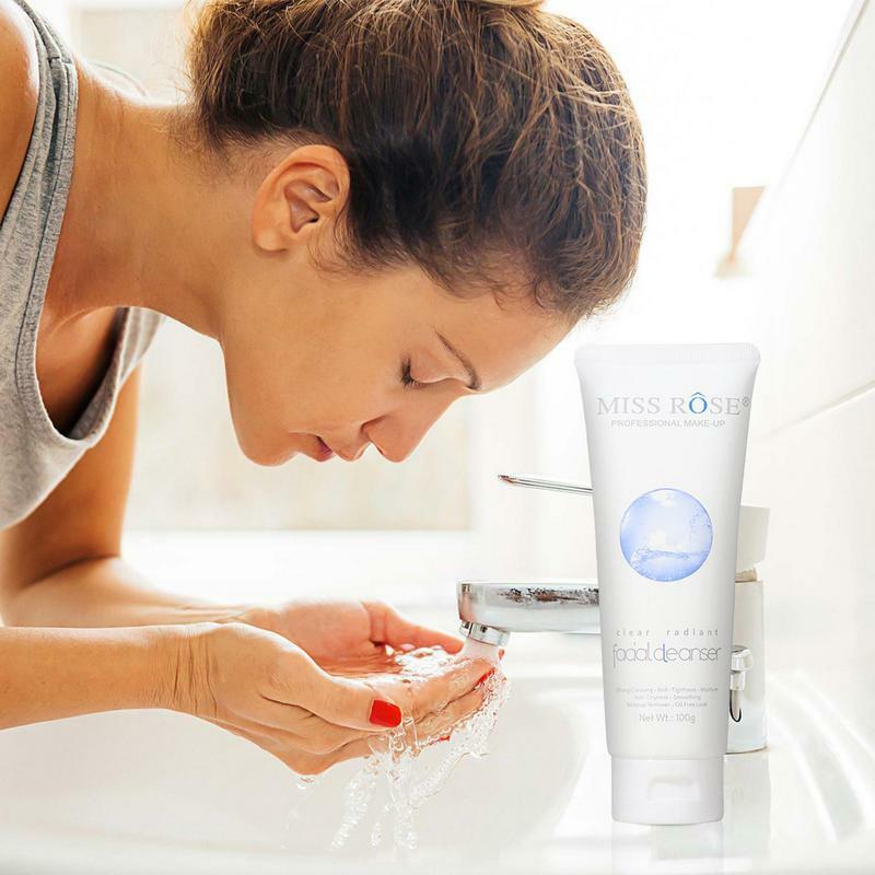 Środek czyszczący mycie twarzy środek oczyszczający do twarzy do dużych porów bezolejowy oczyszczanie porów mycia Acnes i płyn do demakijażu 100g dla zmniejszenia