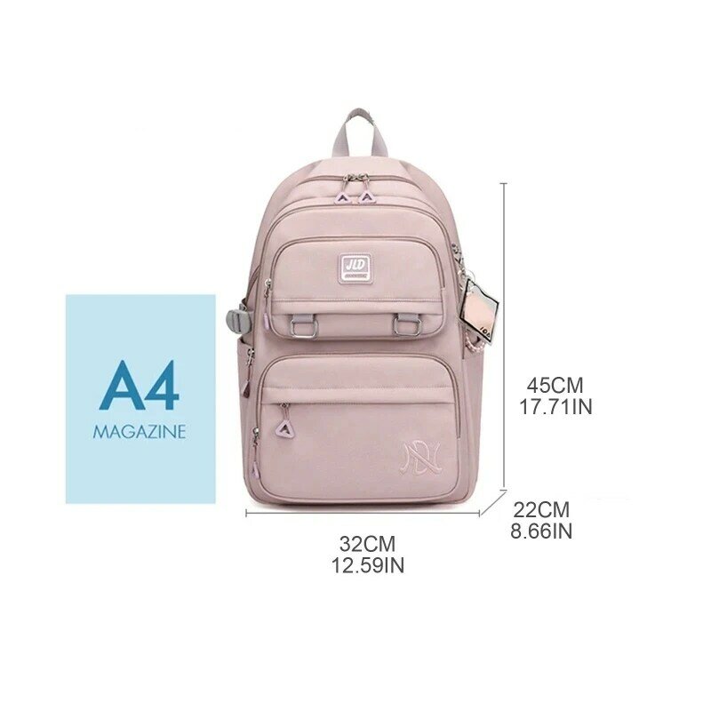 Школьный рюкзак для девочек, сумка для начальной школы для детей и подростков