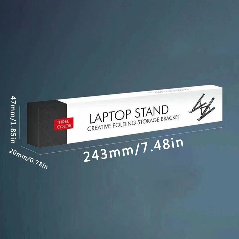 2023 Portable Foldable Laptop Stand Notebook Support Base Holder Adjustable Cooling Bracket for Laptop Tablet Accessories