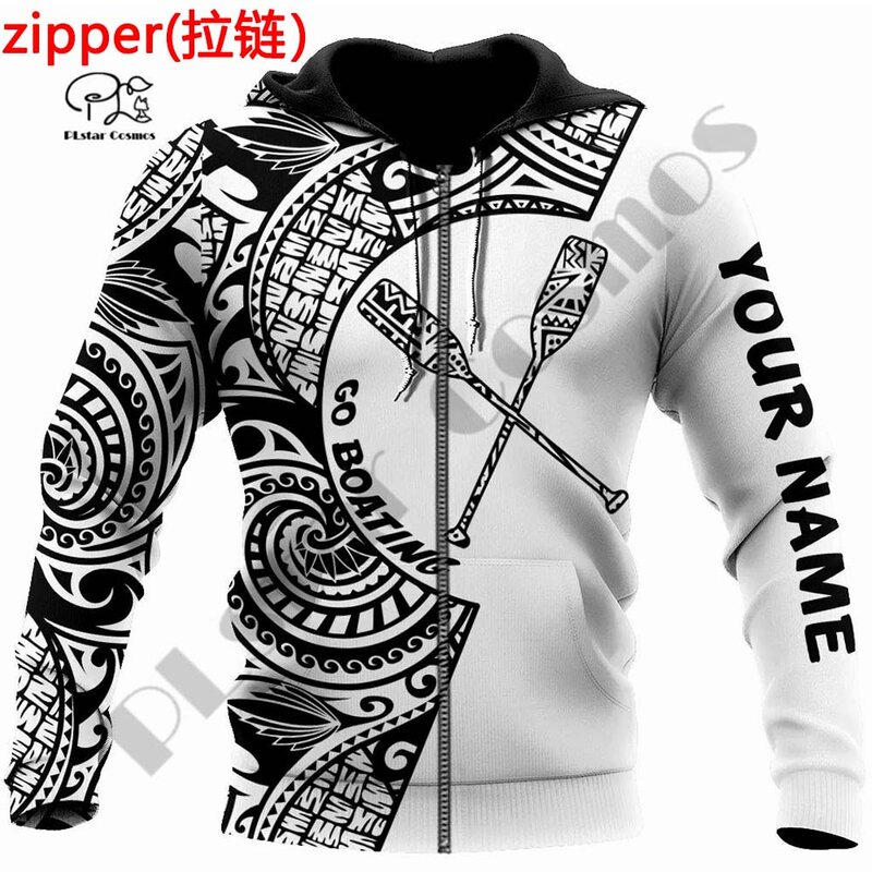 Plstarcosmos 3dprint mais novo maori tatuagem polinésia personalizar presente harajuku streetwear casual único unisex hoodie/moletom/zip