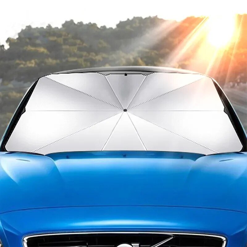 مظلة شمسية قابلة للطي للسيارة ، الزجاج الأمامي ، المظلة الأمامية ، نوع المظلة ، ظل الشمس لنافذة السيارة ، إكسسوارات الحماية من الشمس في الصيف