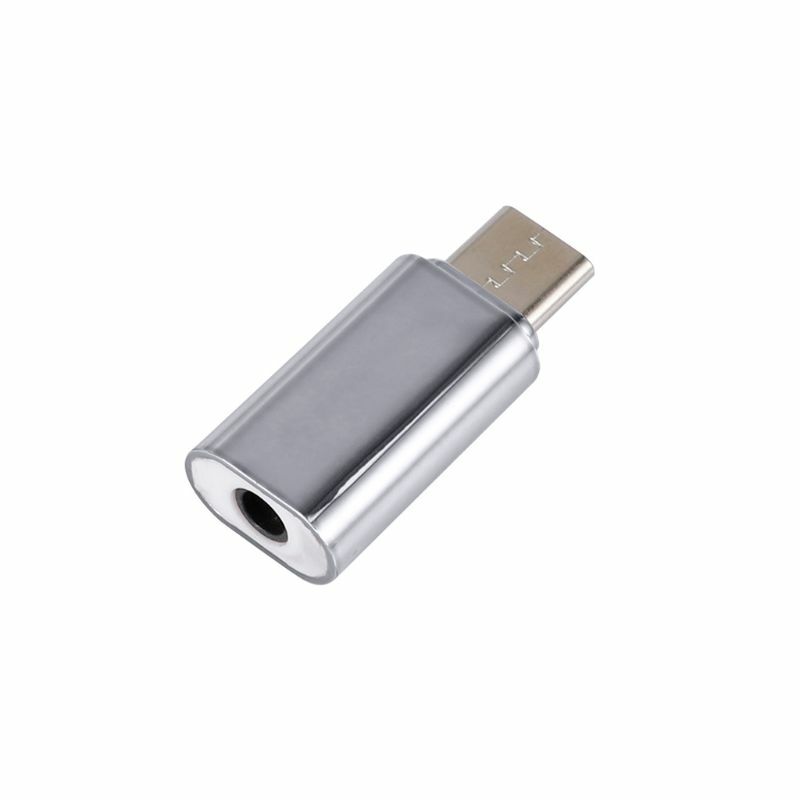 Tragbarer USB-C-Typ-C-Stecker auf 3,5-mm-Kopfhöreradapter für alle USB-Typ-C-Mobiltelefone