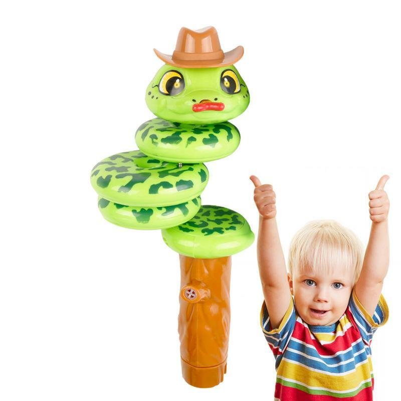 Cartoon Whistle Twisted Snake Toys Balance Swinging Whistle apprendimento prescolare giocattolo musicale sviluppa il cervello e l'apprendimento dei bambini