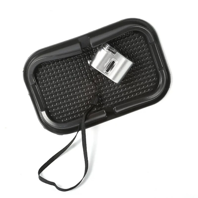 Автомобильная приборная панель лобовое стекло Многофункциональный причудливый черный автомобильный коврик для стилиста нескользящий гаджет для телефона GPS Держатель