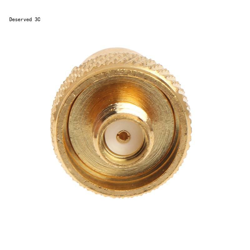 Straight Gold Plated BNC Female to SMA Female RF Coaxial Connector Adapter