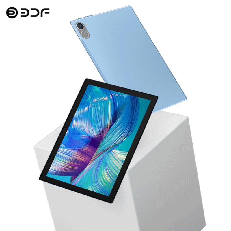 BDF 10.1 Inch LCD Tablet Android 11,8GB(4+4Expand)RAM 64ROM,1280*800 IPS Screen 5000mAh Battery Dual Camera，WiFi+3G(GSM)