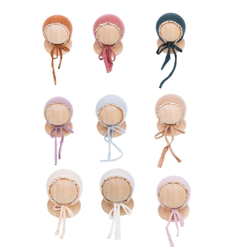 Topi Properti Fotografi Bayi Topi Foto Bayi Baru Lahir untuk Anak Laki-laki Perempuan