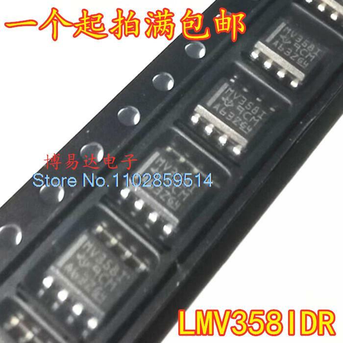 20 قطعة/الوحدة MV358I MV3581 LMV358 LMV358IDR SOP8