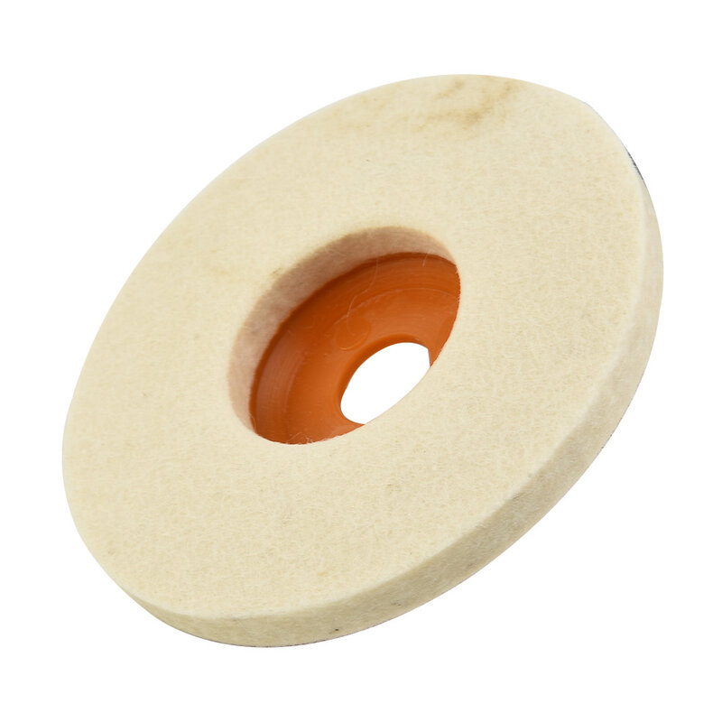 4Inch Wool Polishing Wheel Buffing Pads Angle Grinder Wheel Felt Polishing Pad Disc For Glass Furniture Ceramics Marble Polish