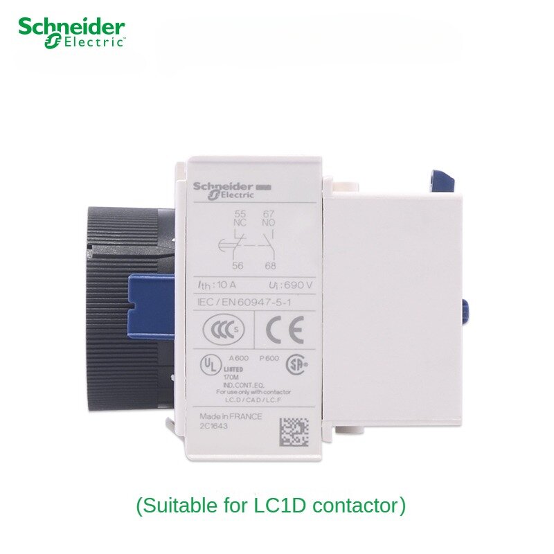 Schneider Contactor Air Delay Head Ladt0 T2 T4 Power-on Delay Module Contact R2 R0 R4 S2
