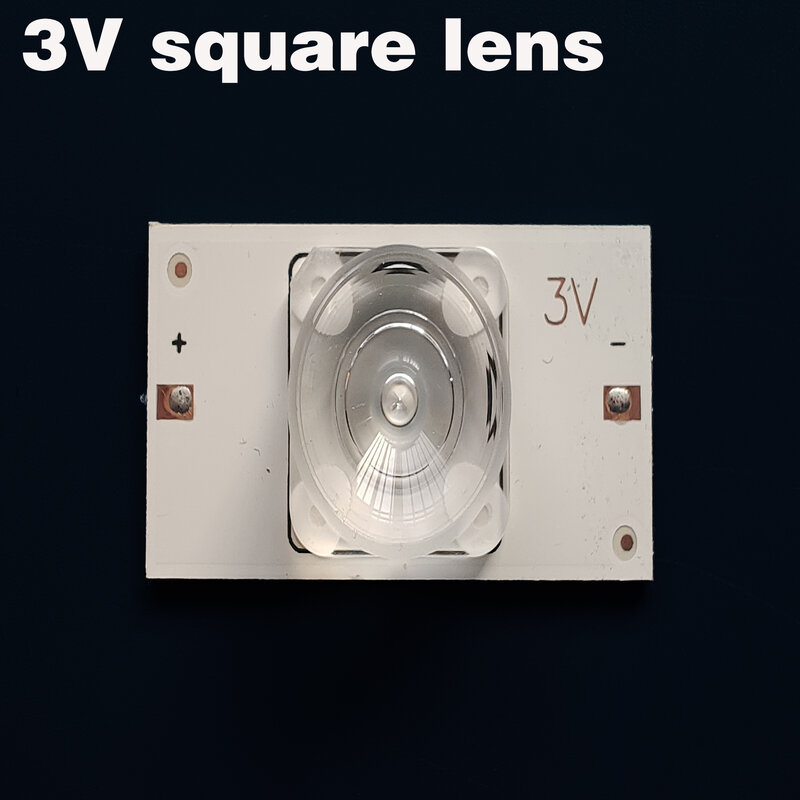 LEDバックライトストリップ,6v 3v,光ビーズ,32〜65インチ,シンプルなメンテナンス,100個