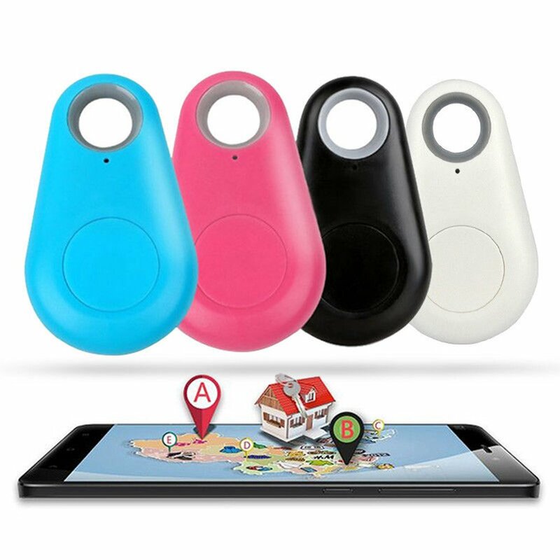 Nuovo allarme Anti-smarrimento Smart Pets GPS Tracker Tag Wireless Bluetooth Child Bags portafoglio Phone Key Finder Locator Anti lost