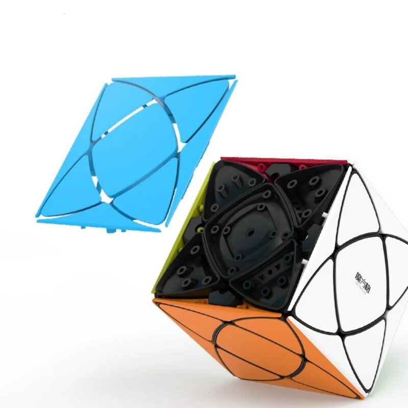 QiYi Super IVY kostka prędkości MoFangGe narożnik Mastermorphix kostka trójkątna piramida magiczna kostka kształt przekładni zabawki edukacyjne Puzzle