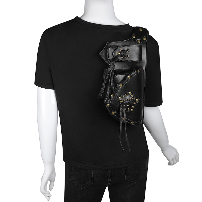 Chikage di alta qualità Steampunk pacchetto tattico da uomo sport all'aria aperta marsupio borsa per telefono da donna borsa a tracolla personalità