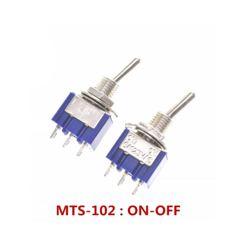 ON-OFF-ON 3 6 9 Pin 3 6 9 Position Mini Latching Toggle Switch 6A 3A MTS-103 MTS-203 MTS-303