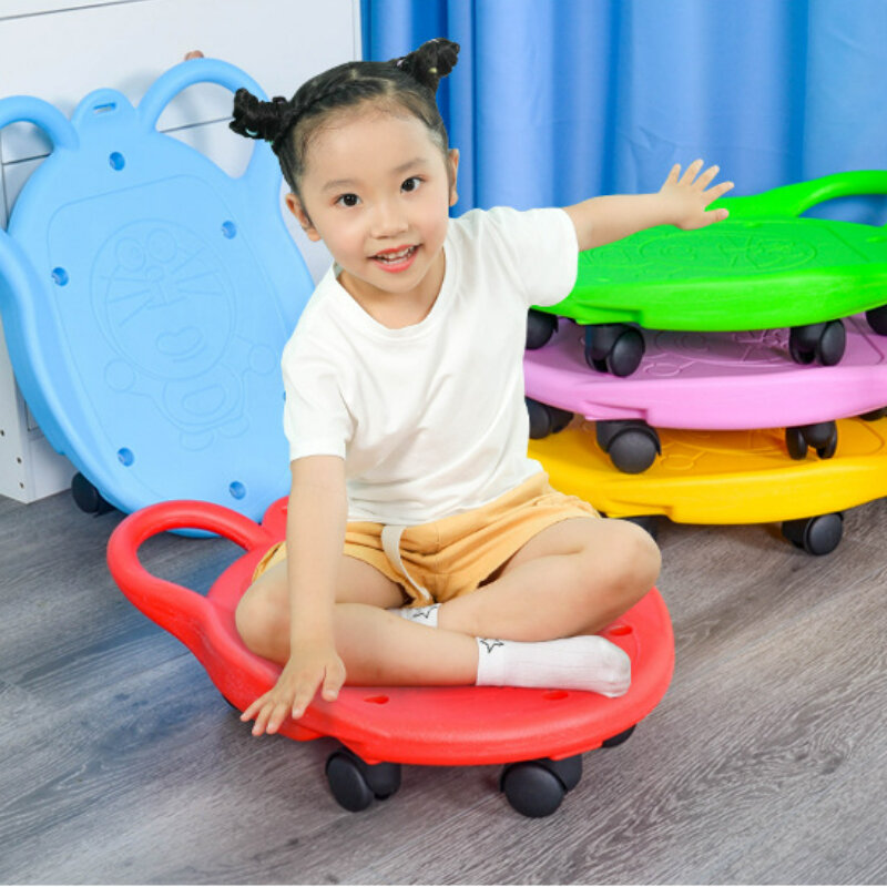 Детский самокат в форме жука, игрушки Sense, конструкция на шести колесах, балансировочная машина для детей 3-6 лет, для мальчиков и девочек, скейтборд, простой веселый Детский самокат йо-йо