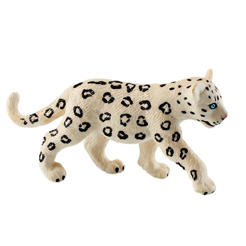 Leopard Simulação Wildlife Animal estátua, estátua para Natal Presente