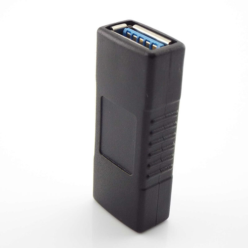 Adaptateur USB 3.0 super rapide, couremplaçant femelle à femelle, connecteur d'extension, convertisseur de connexion pour ordinateur portable, directions informatiques