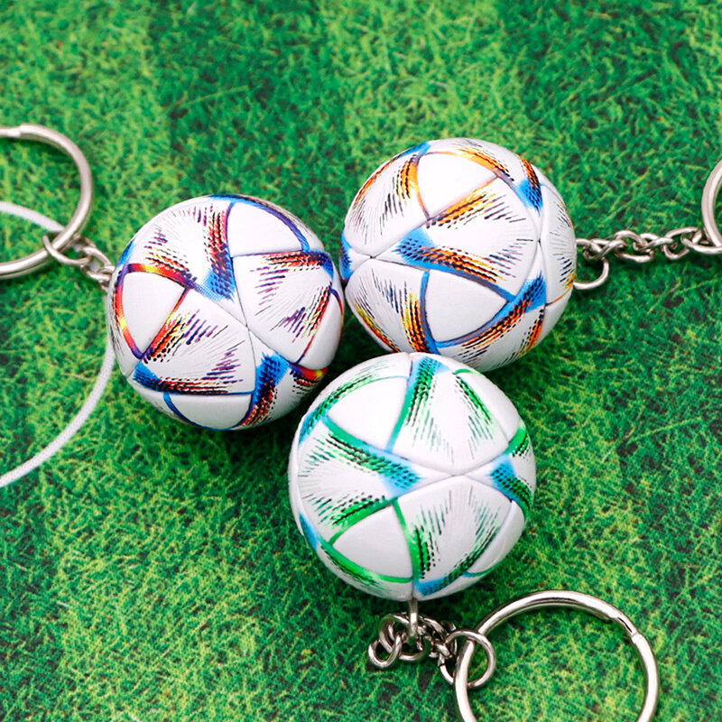 1PC Sports Football Souvenir Key chain Men Soccer Fans Keychain Pendant Gift Accessories