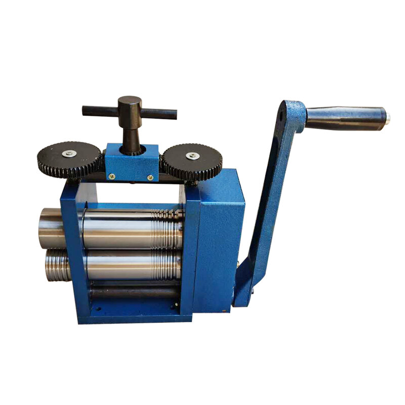 Jewelry Press Roller Tool Manual  3" 75mm Wire Flat Pattern Tool Combination Rolling Mill Machine