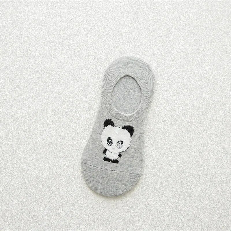 2024 Frühling/Sommer japanische dünne Socken niedlichen Cartoon Tier unsichtbare Socken weiche und atmungsaktive Boots socken