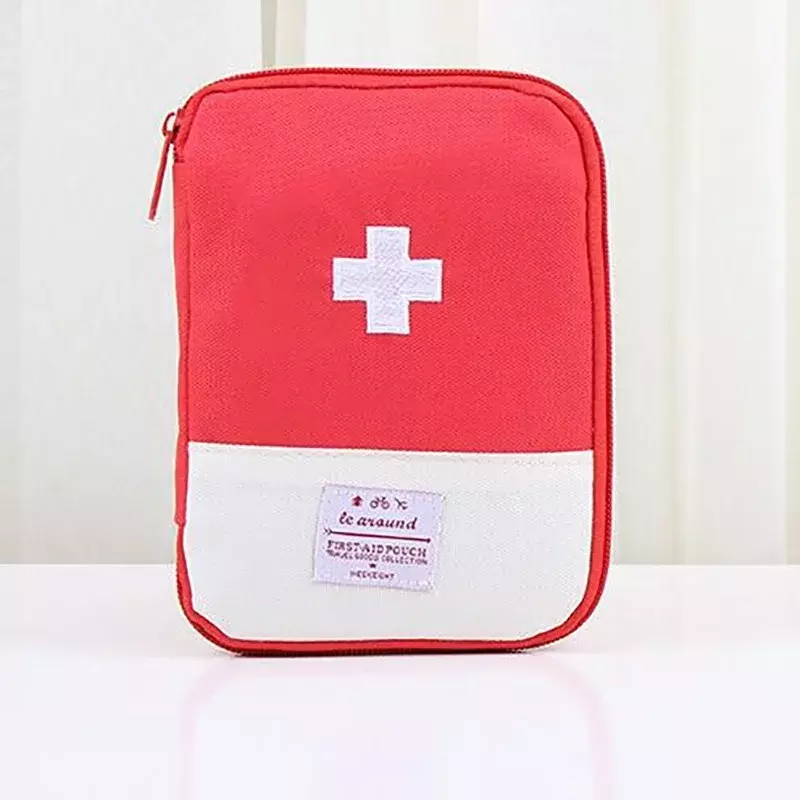 Trousse de premiers soins en tissu africain, 15x10.5cm, patchs, crêpe, sac de rangement, bandages de survie, trousse d'urgence