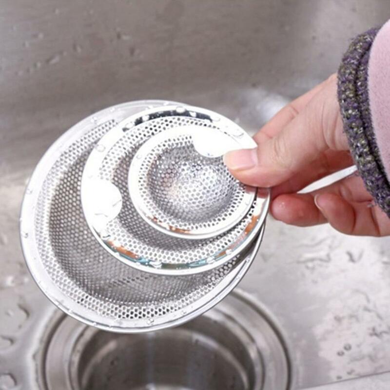 Kitchen Stainless Steel Sink Strainers Drain Hole Filter Mesh Trap Bathtub Shower Waste Stopper Drainage Accessories