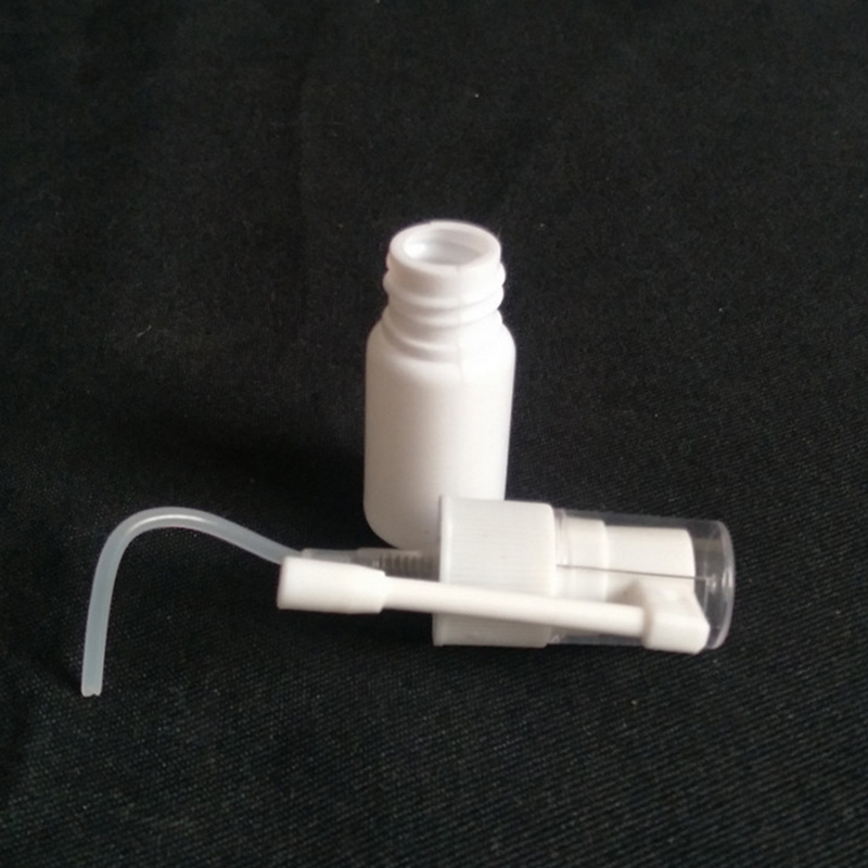 10 20ml wadah semprot pompa penyemprot hidung bening isi ulang penyemprot kabut hidung