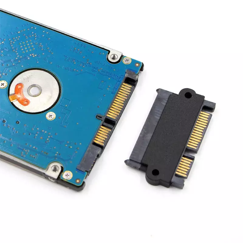 하드 디스크 드라이브 SATA 수-암 데이터 전원 익스텐션 커넥터, HDD 7 + 15 핀, 22p 어댑터