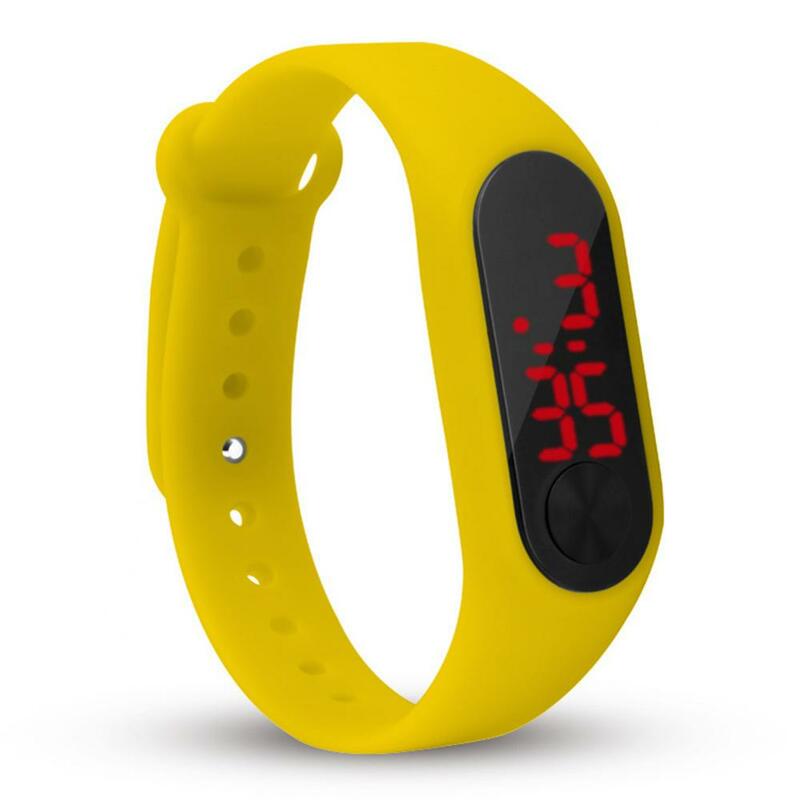 Outdoor Led Kids Armband Digitale Horloges Nummer Display Outdoor Sport Digitale Kinderen Polshorloge Polsbandje Smartwatch