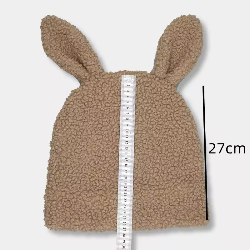 Cappelli per le donne Beanie Rabbit Women Hat Cute Rabbit Ear White Black Plush Winter Beanie Hat decora Gift 2022 New 128flimah