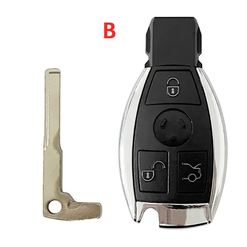 CN002097 Aftermarket 3/4 Button Smart Remote Key For Mercedes A C E S Class GLK GLA W204 W212 W205  BGA 315/434MHZ