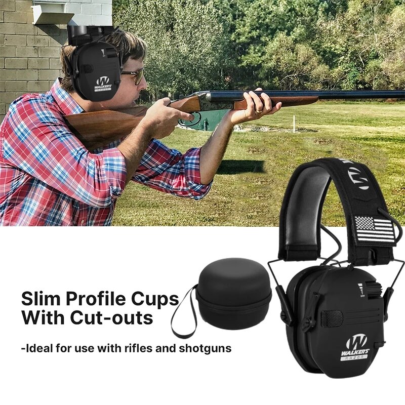 To Shooting Earmuffs Original Tactical Electronic Shooting Earmuff Outdoor Sports Anti-noise Headset Impact Sound Amplification