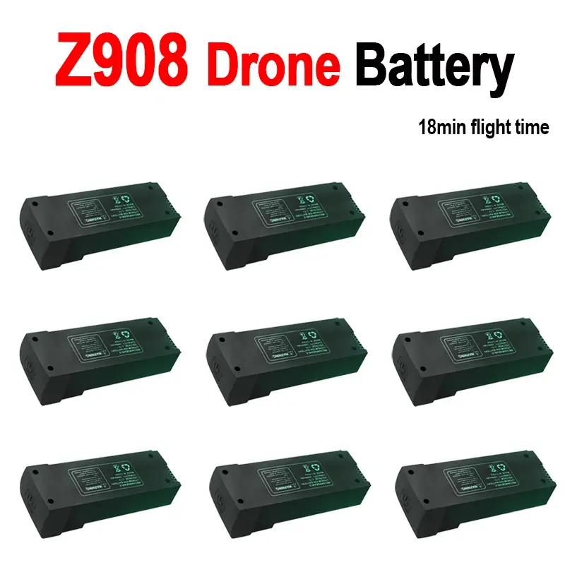 Bateria original para Z908 Pro Drone, acessório de substituição Quadcopter, 3.7V, 2000mAh
