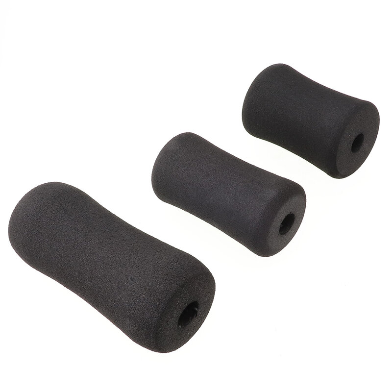 Functional High Quality Durable Foot Foam Pad Hook Foot Foam 1Pair Black Rollers Set Exercise For Leg Extension