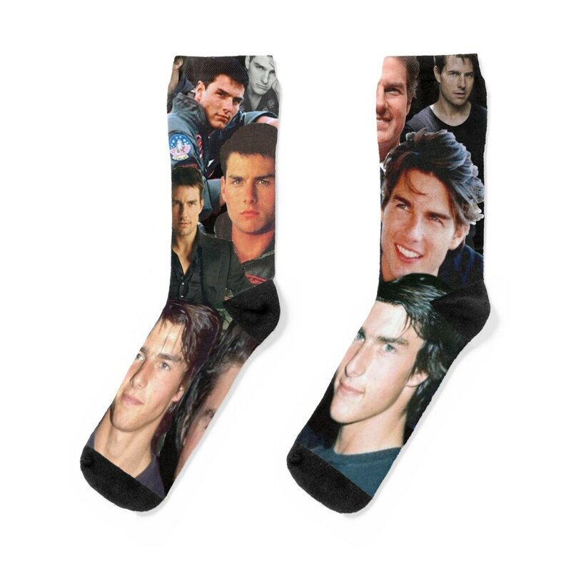 Tom Cruise calcetines deportivos y de ocio para mujer, calcetines divertidos para niño y niño