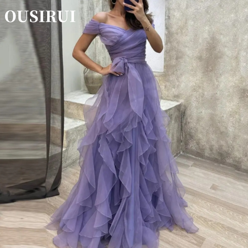 Elegant Mesh Patchwork V-neck Evening Gown Chic Lady Party Club Dress Slim for Women's Formal Evening Gown Sexy Evening Dress